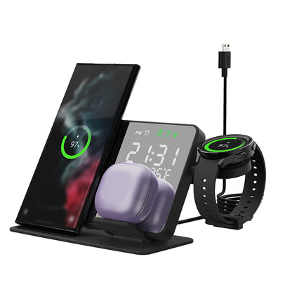 S928 Wireless Charger with Alarm Clock for Samsung