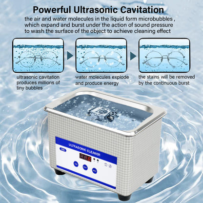 008 Ultrasonic Cleaner Machine for Glasses Jewelry Watch