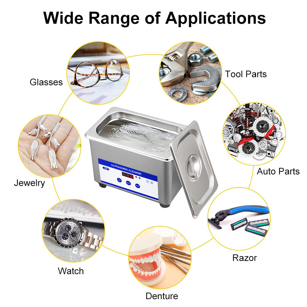 008 Ultrasonic Cleaner Machine for Glasses Jewelry Watch