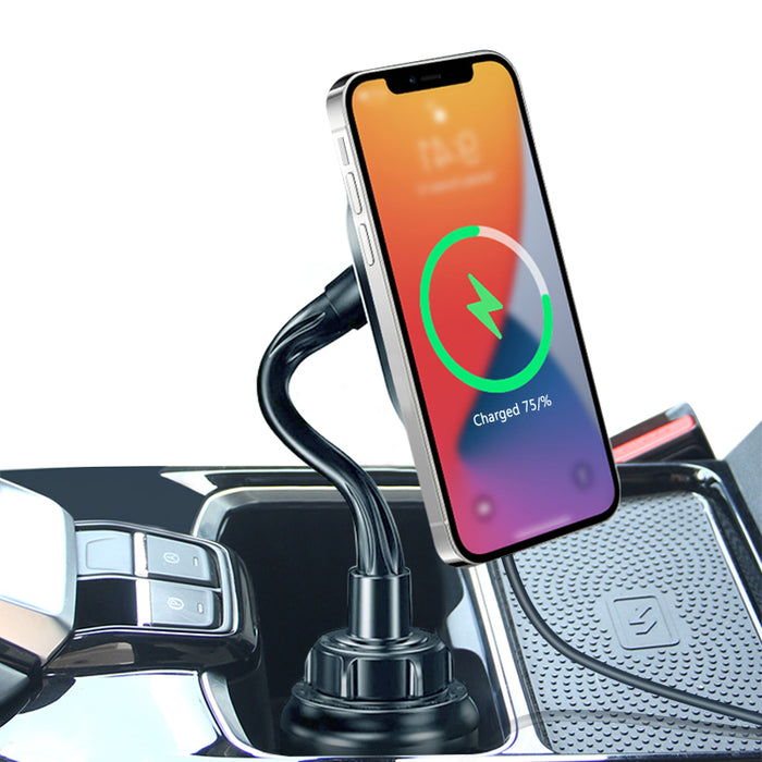 Support de voiture compatible avec les accessoires MagSafe pour iPhone 12,  13 - Support magnétique carré pour bouche d'air pour iPhone 13, 12, mini,  Pro/Max