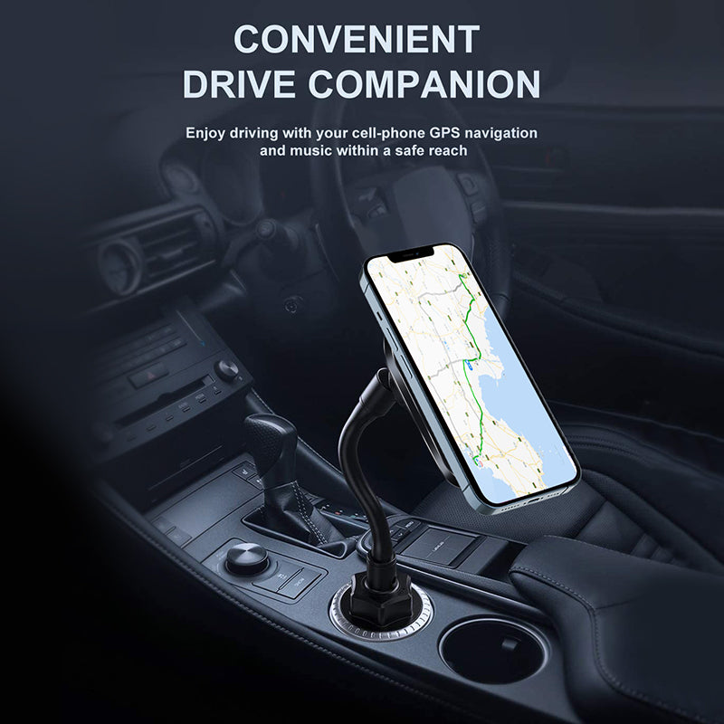 L12  Magsafe Car Cup Holder Mount for iPhone