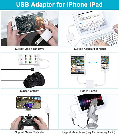 i9 Adapter with Charging Port for iPhone