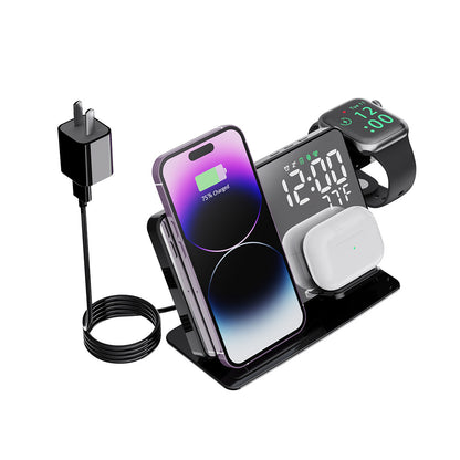 W928A Wireless Charger Alarm Clock for iPhone