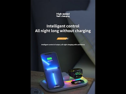 A06 Wireless Charger Alarm Clock for iPhone